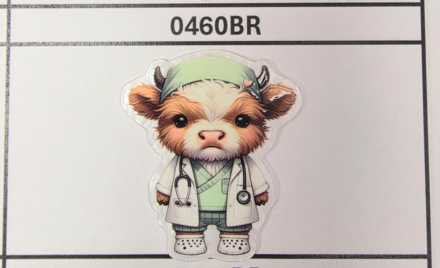 0460BR- Medical Highland Cow