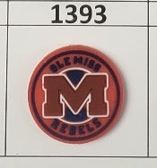 1393- Miss Rebels Focal Bead