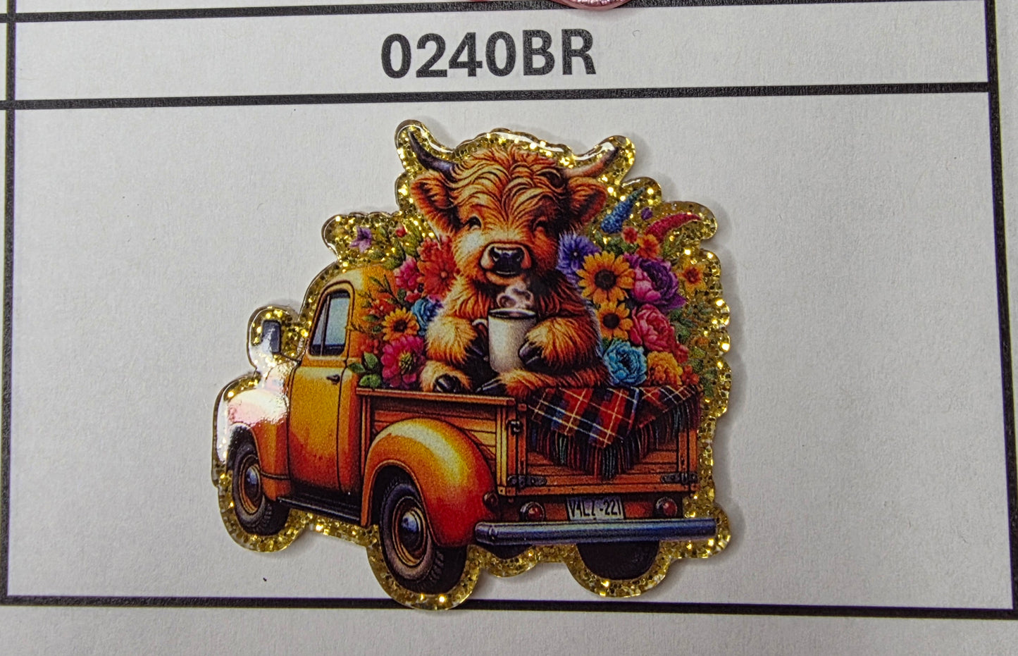 0240BR Cow in Truck