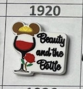 1920- Beauty and the BottleFocal Bead