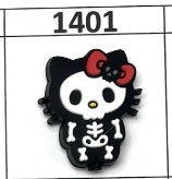 1401- HK Skeleton Focal Bead