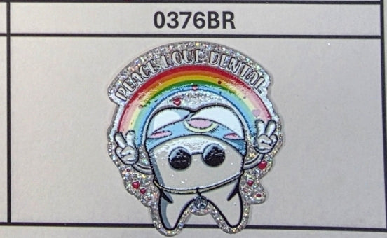 0376BR Peace Love Dental