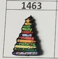 1463- Crayon Tree Focal Bead