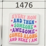 1476- Here I Am Focal Bead