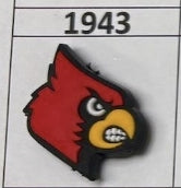 1943- Louisville Card Focal Bead