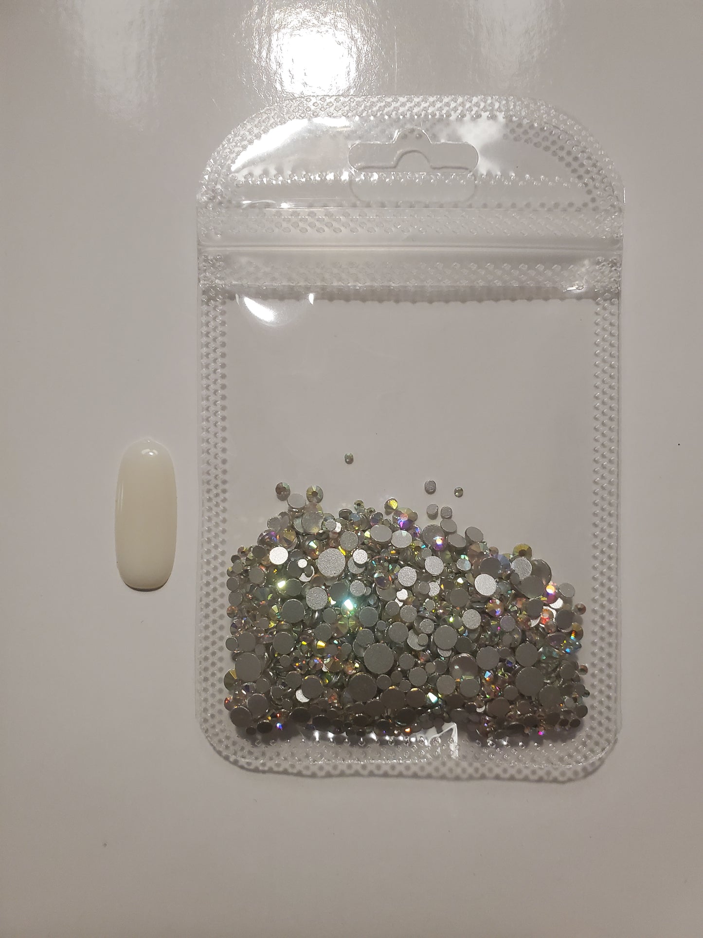 Round Flatback Mixed Size Rhinestones