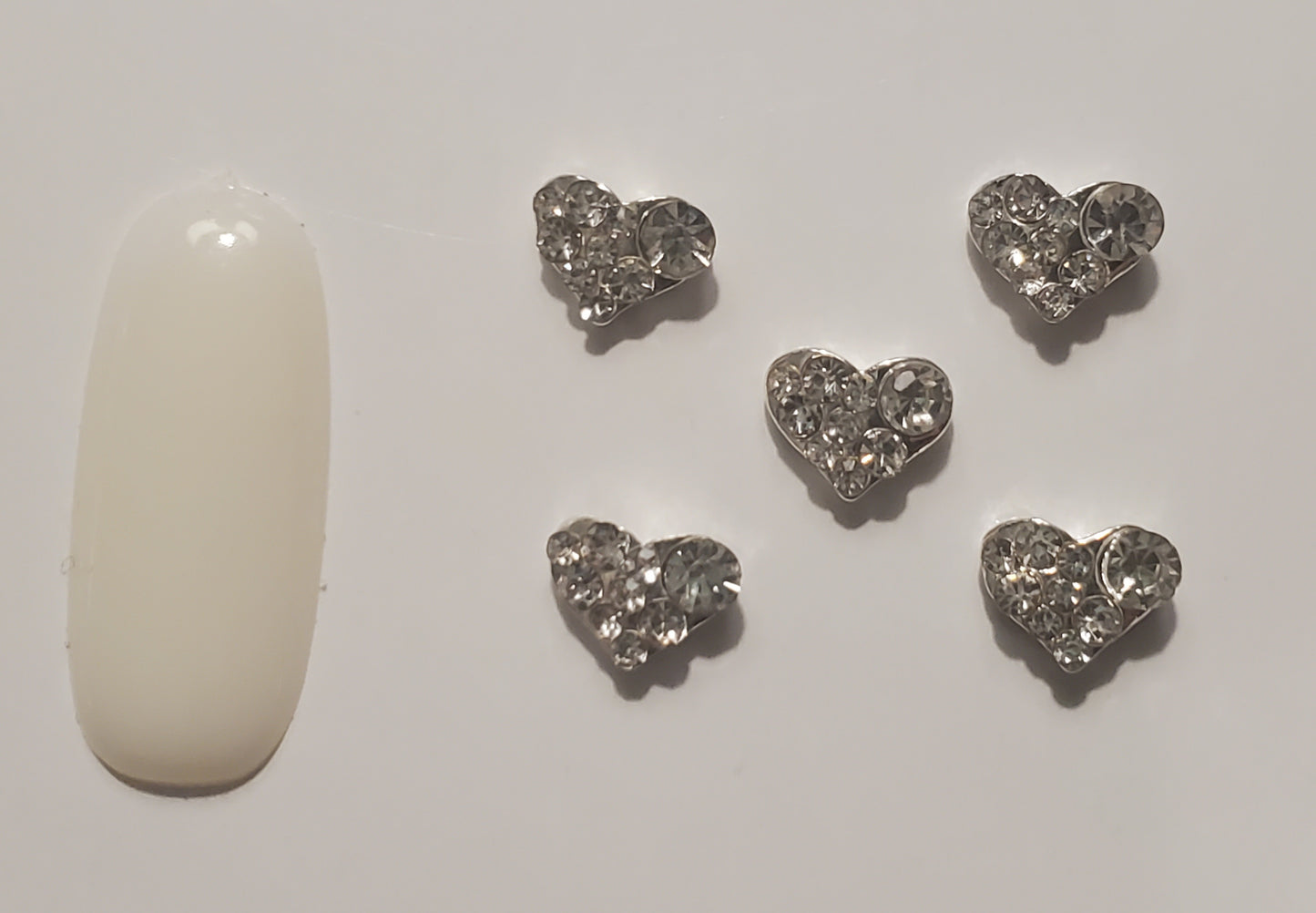 Hearts- oblong blings