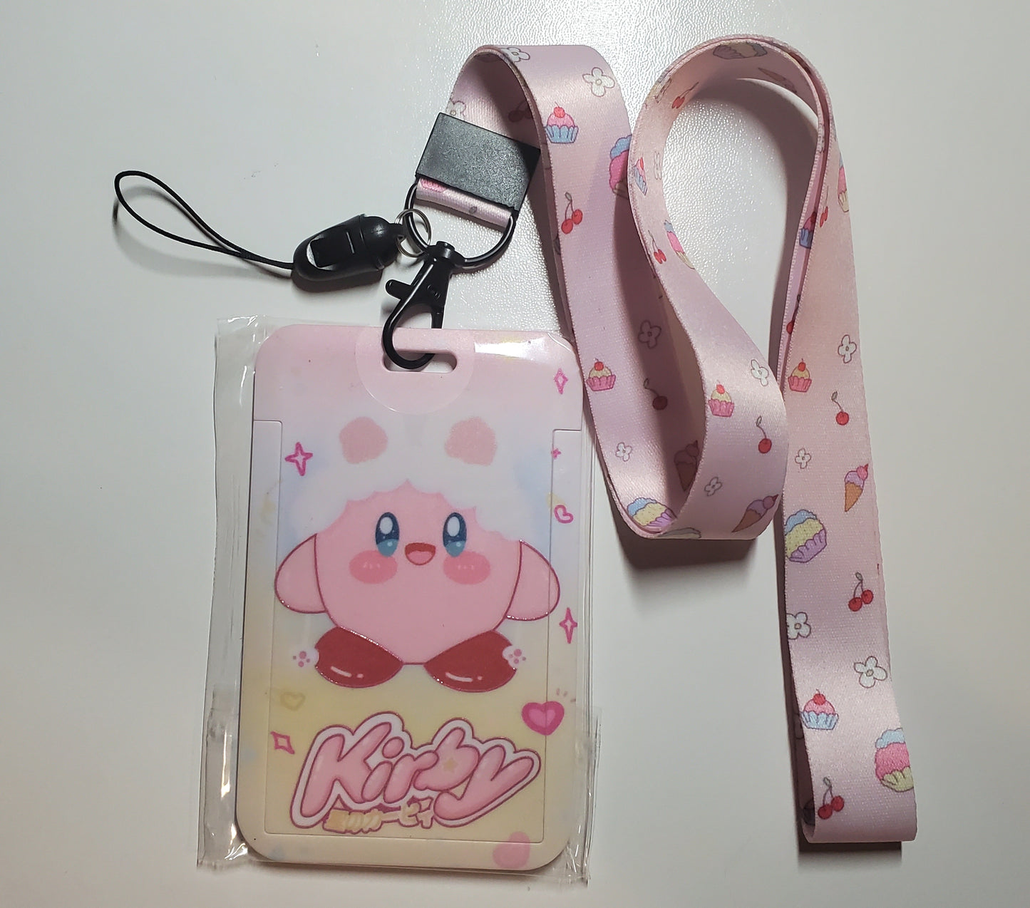 Stitch & Kirby ID Bagde