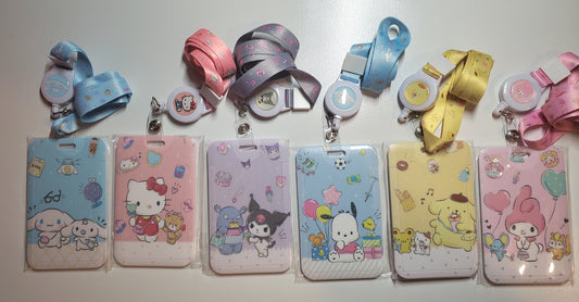 Kitty Crew ID Badge with Reel