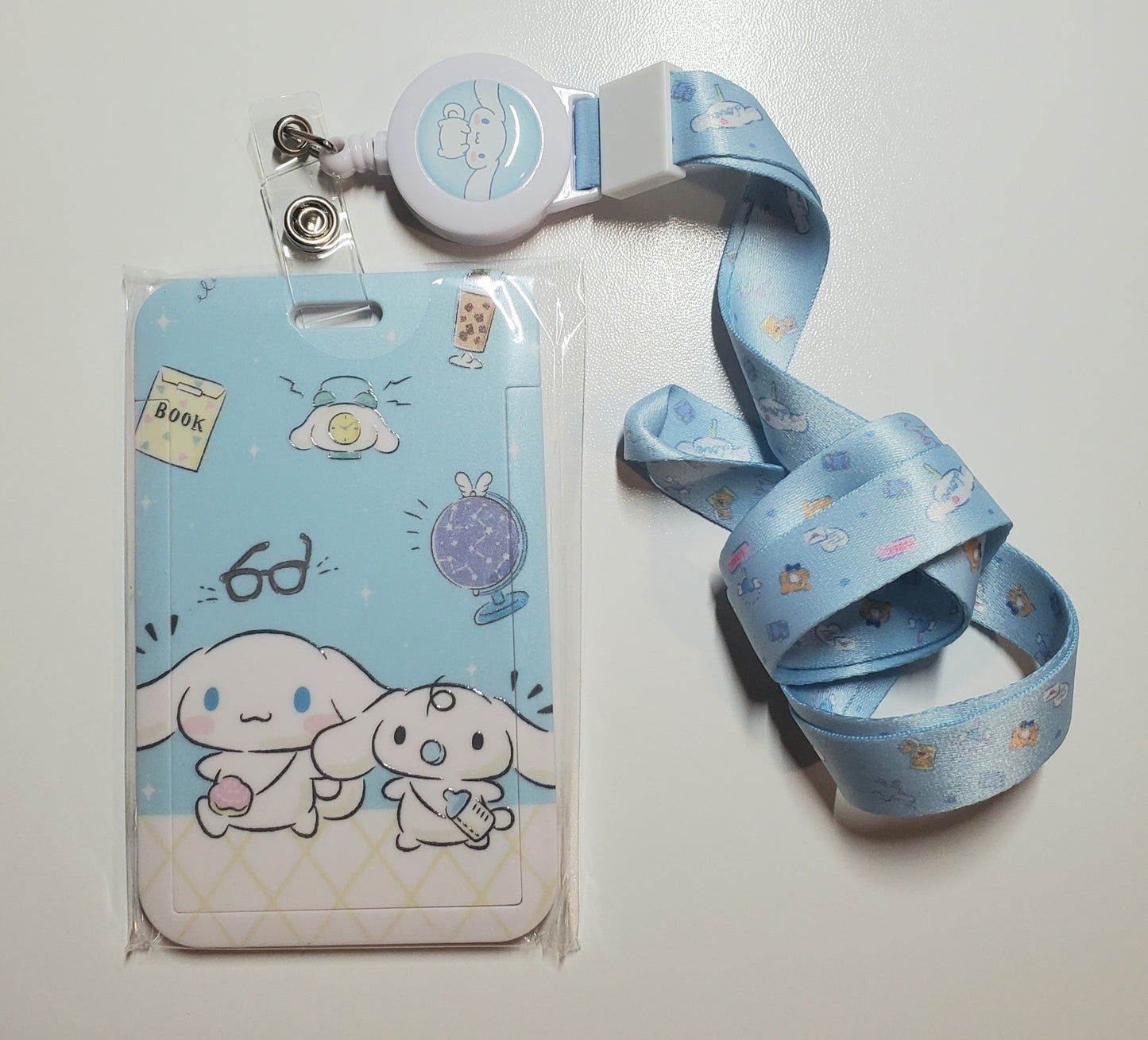 Kitty Crew ID Badge with Reel
