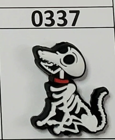 0337-  Skeleton Dog Focal Bead