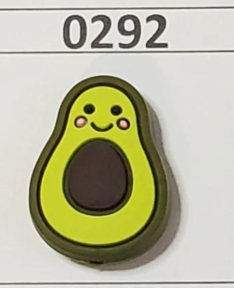 0292-  Avocado Focal Bead