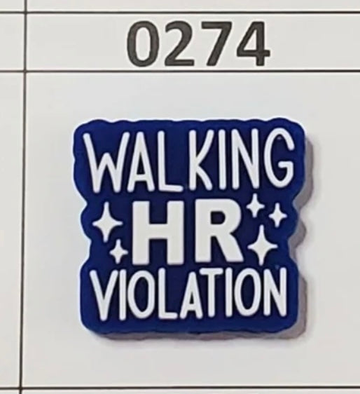 0274-  Walking HR Violation Focal Bead