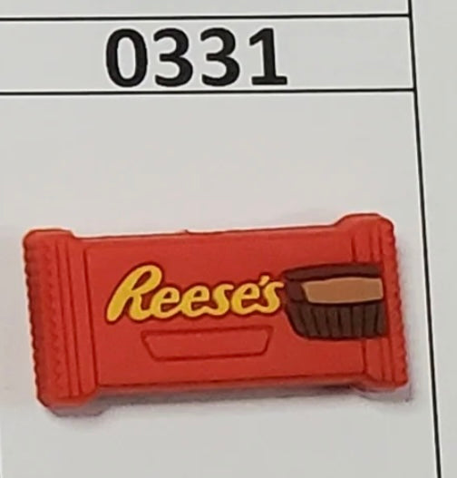 0331-  Peanut Butter Cup Candy Bar Focal Bead