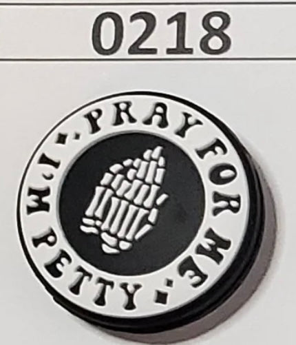 0218- Pray for Me I’m Petty Focal Bead