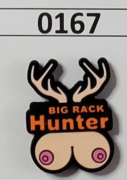 0167- Big Rack Hunter Focal Bead