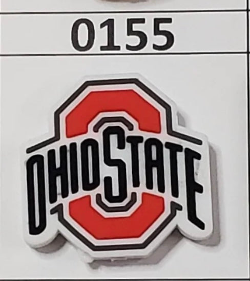 0155- Ohio State Focal Bead