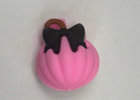 1826b- 3D Pink Pumpkin Focal Bead