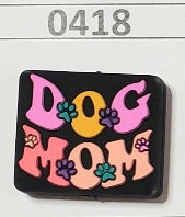 0418-  Dog Mom Focal Bead