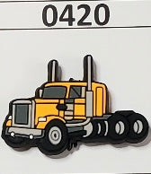 0420-  Semi Truck Focal Bead