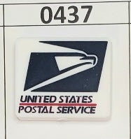 0437-  United States Postal Service Focal Bead