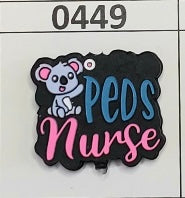 0449-  PEDS Nurse Koala Focal Bead