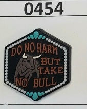 0454-  Do No Harm But Take No Bull Focal Bead