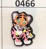0466-  Cartoon Baby Tiger Focal Bead