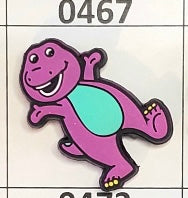 0467-  Barney Focal Bead