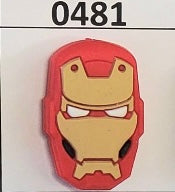0481-  Iron Man Focal Bead