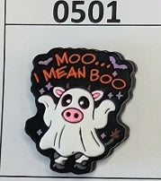 0501-  MOO I Mean BOO Focal Bead