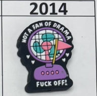 2014- Not A Fan of Drama Focal Bead