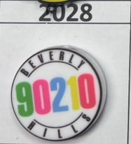 2028- BH 90210 Focal Bead