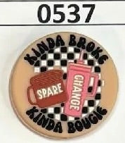0537-  Kinda Broke Kinda Bougie Focal Bead