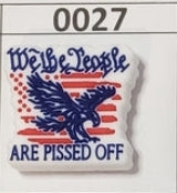 0027- We the People are Pissed Off Focal Bead