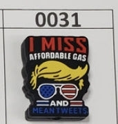 0031- I Miss Affordable Gas and Mean Tweets Focal Bead