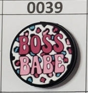0039- Boss Babe Focal Bead