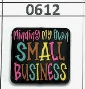 0612-  Minding my own Small Business Focal Bead