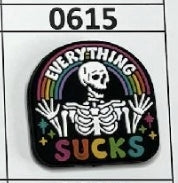 0615-  Everything Sucks Focal Bead