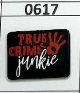 0617-  True Crime Junkie Focal Bead