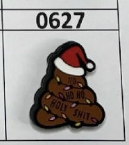 0627- Christmas Pile of Shh Focal Bead