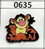 0635- Orange Tiger Focal Bead