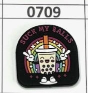 0709- Suck my Boba Focal Bead