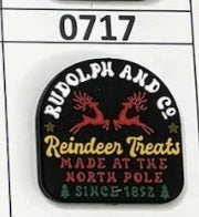 0717- Rudolph and Co Reindeer Treats Focal Bead