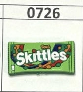 0726- Green Skit Focal Bead