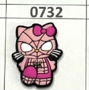 0732- Pink Spidey HK Focal Bead