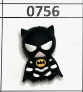 0756-  3D Batguy Focal Bead
