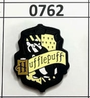 0762- Hufflepuff Shield Focal Bead