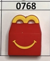 0768- 3D Happy Meal Focal Bead
