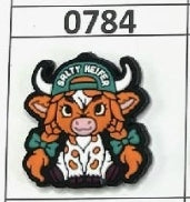 0784-  Salty Heifer Focal Bead